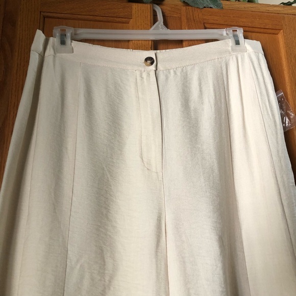 NWT Vince Camuto Birch Afterglow Wide-Leg Pants - L - Picture 3 of 13